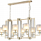 Люстра Crystal Lux NICOLAS SP8 L1000 GOLD/WHITE